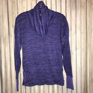 Athleta Batwing & Robin Cowl Neck Sweatshirt